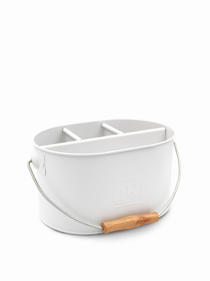 Cleaning Caddy - White Metal