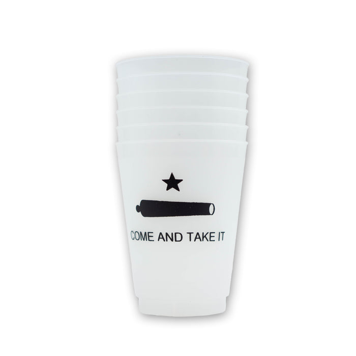 Come & Take It Frosted Cups 6pk