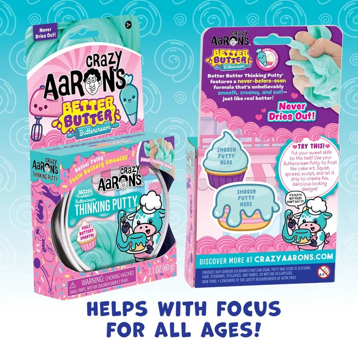 Crazy Aarons Putty - Better Butter Buttercream