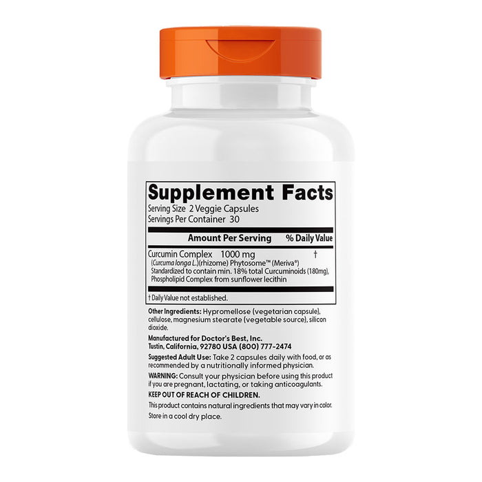 Doctor's Best Curcumin Phytosome with Meriva _4