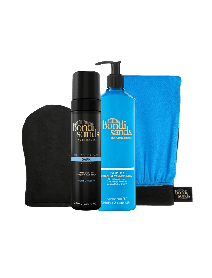 Dark Self Tanning Routine Bundle