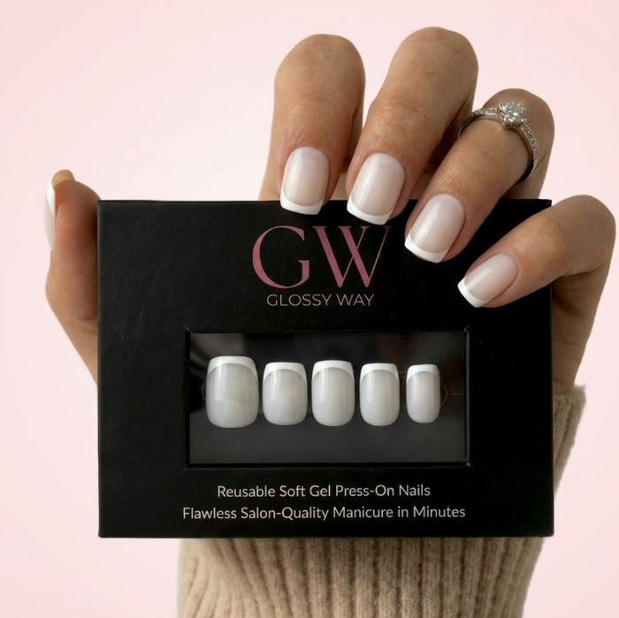 Pure White Press-On Nails