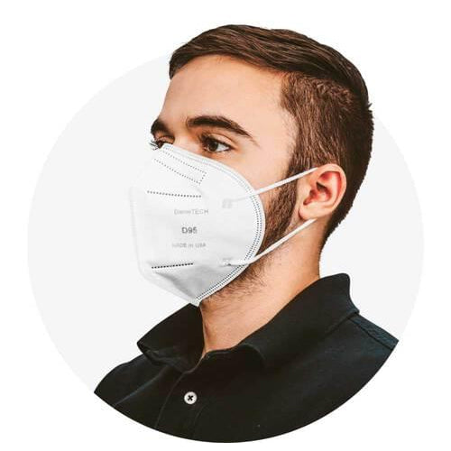 DemeTECH® KN95 D95 Earloop Mask - ASTM Level 3