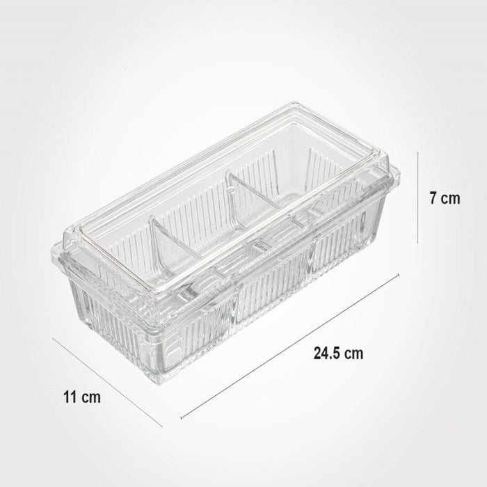 DIVIDED SNACK TRAY 2101