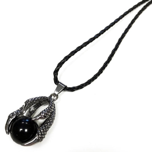 Earthstore® Dragon Claw Pendant - Black Agate