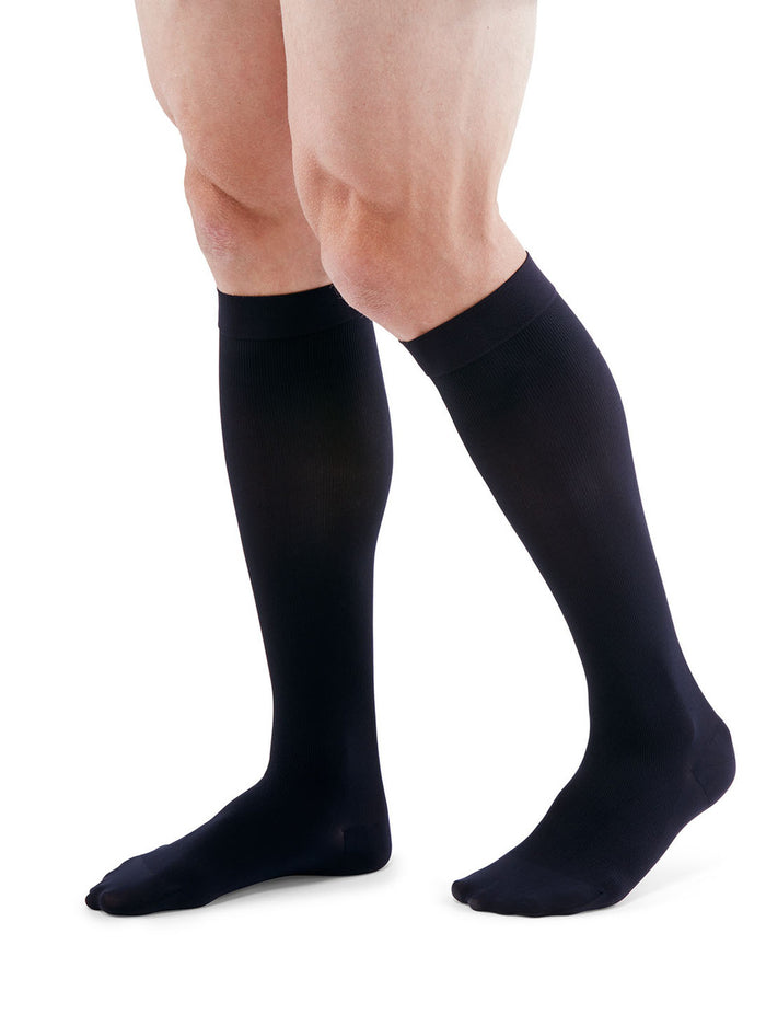 Duomed Patriot by Medi Ribbed Knee High 30-40mmHg - Compression Level: Extra Firm 30-40 MmHg - Unisex - Knee