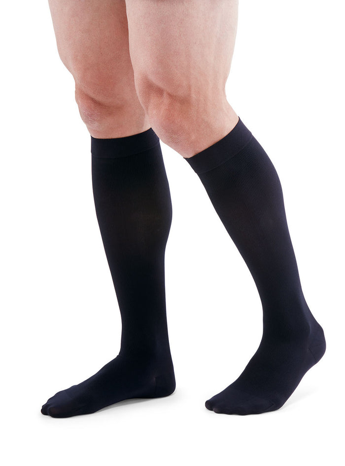 Duomed Patriot by Medi Ribbed Knee High 30-40mmHg - Compression Level: Extra Firm 30-40 MmHg - Unisex - Knee