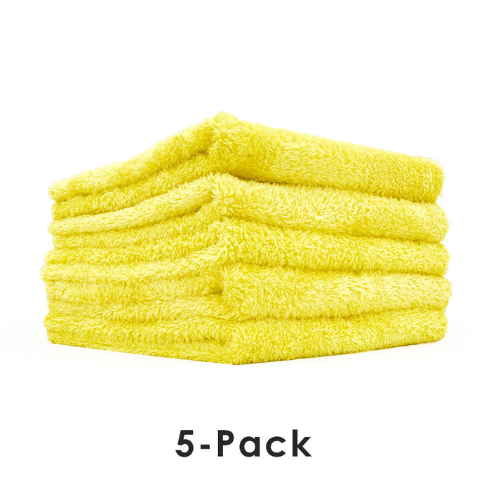 Eagle Edgeless 350 yellow 16x16 stack view with the text "5-Pack" on a white background.