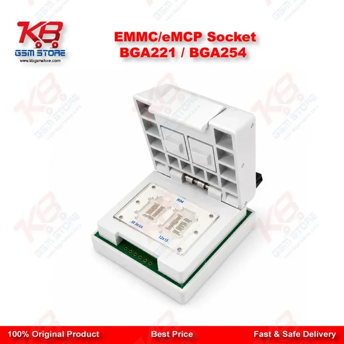 EMMC/eMCP Socket BGA221 / BGA254