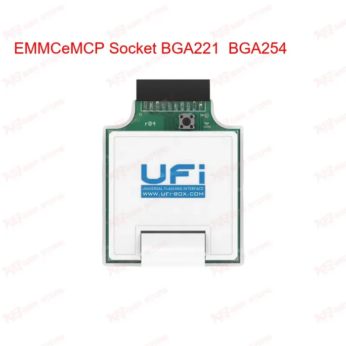 EMMC/eMCP Socket BGA221 / BGA254