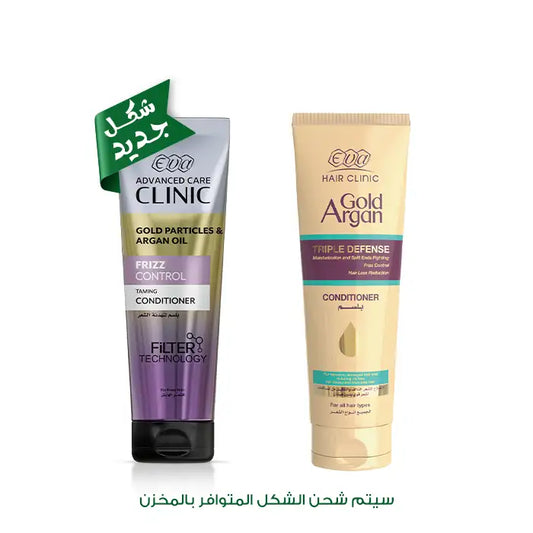 Eva Hair Clinic Gold Argan Conditioner With Gold And Argan Oil 230ml