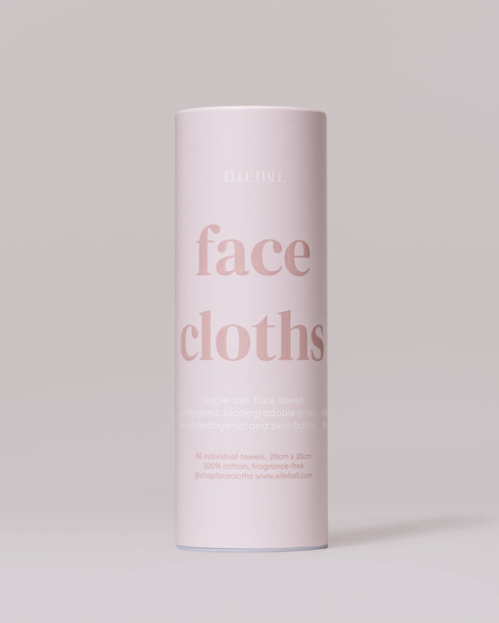 Face Cloths: 30 Single-use towels