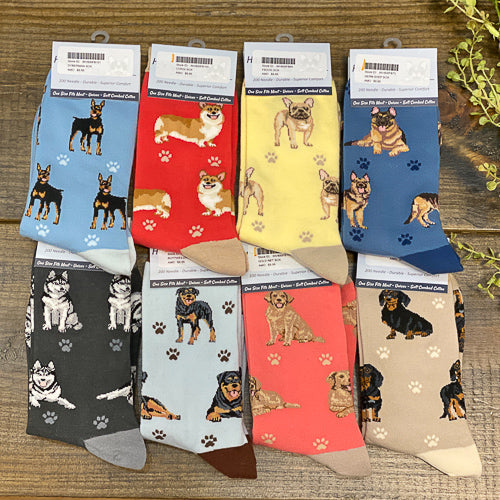 Favorite Breed Dog Socks