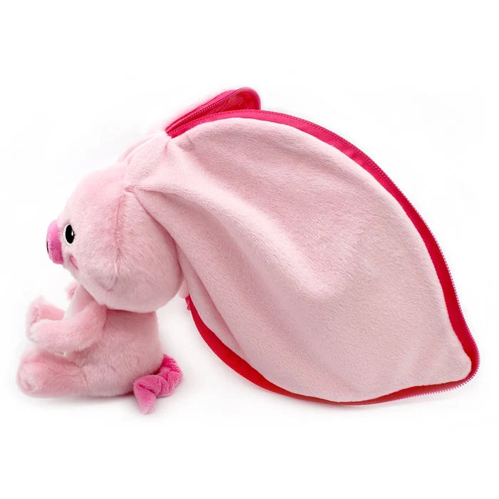 Flipetz 2-in-1 Plush - Piglet the Pig/Radish