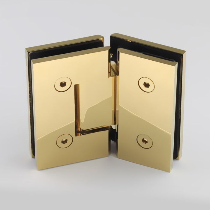 FORGE SHOWER HINGE GLASS TO GLASS 135 Degrees 10mm glass - Image 6