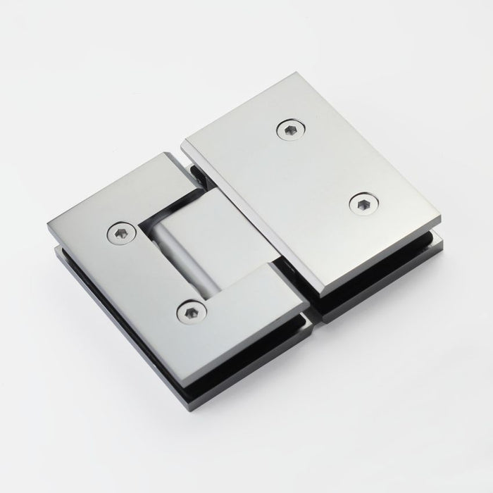 FORGE SHOWER HINGE GLASS TO GLASS 180 Degrees 10mm glass - Image 12