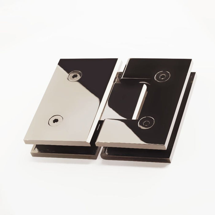 FORGE SHOWER HINGE GLASS TO GLASS 180 Degrees 10mm glass - Image 19