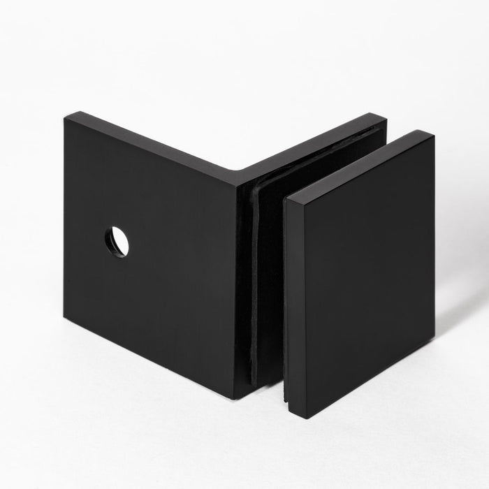 Frameless shower glass BRACKET SQUARE GLASS TO WALL 90 Degrees - Image 10