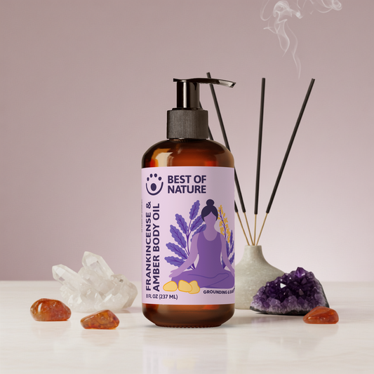 Frankincense & Amber Aromatherapy Massage & Body Oil
