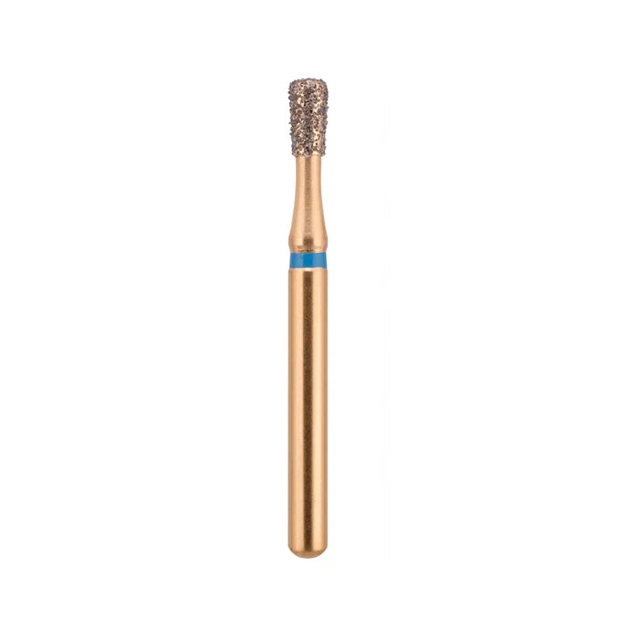 G/233-016 | (830) Multi Use Gold Diamond Burs Inverted Cone Rounded Edge