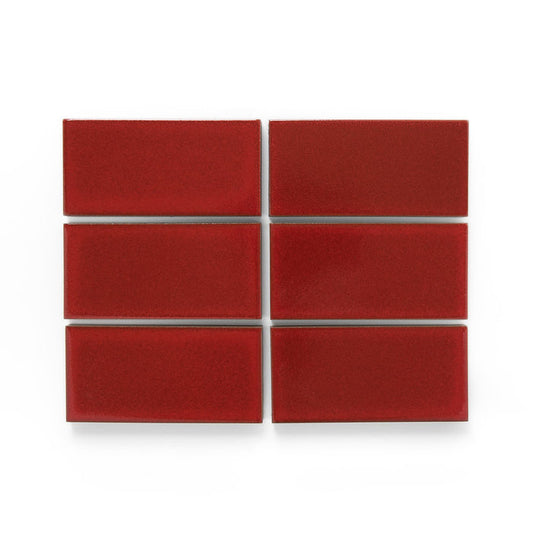 Heath Ceramics Tile G62 Campari Red