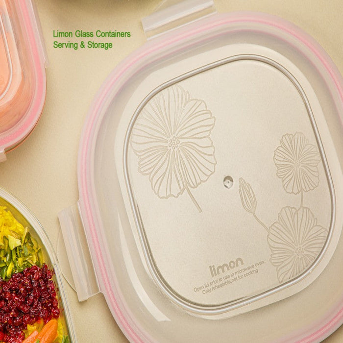 GLASS CONTAINER SET-Serving & Storage 210 Ml 2027