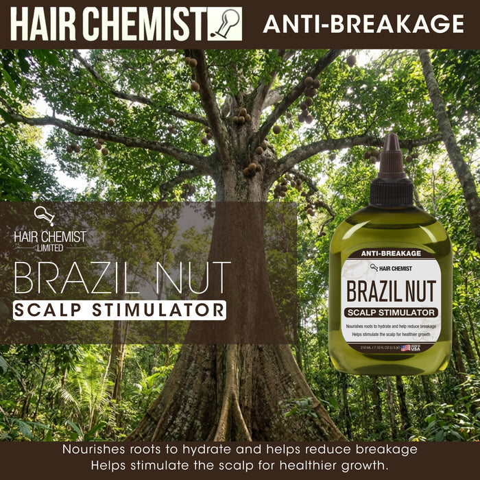 Hair Chemist Anti Breakage Brazil Nut Scalp Stimulator 7.1 oz.