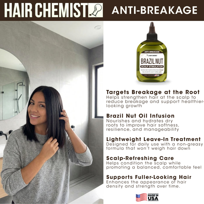 Hair Chemist Anti Breakage Brazil Nut Scalp Stimulator 7.1 oz.