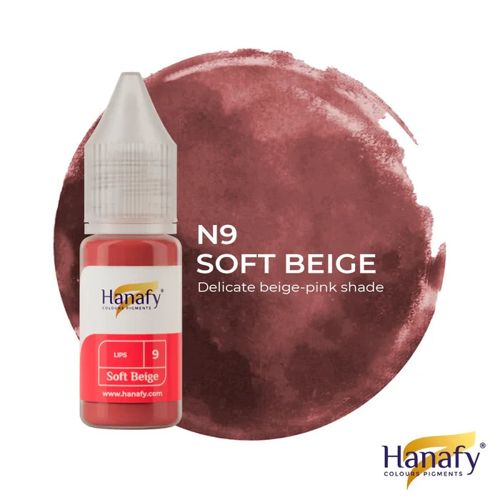 Hanafy - Main Lip Pigment - N9 Soft Beige