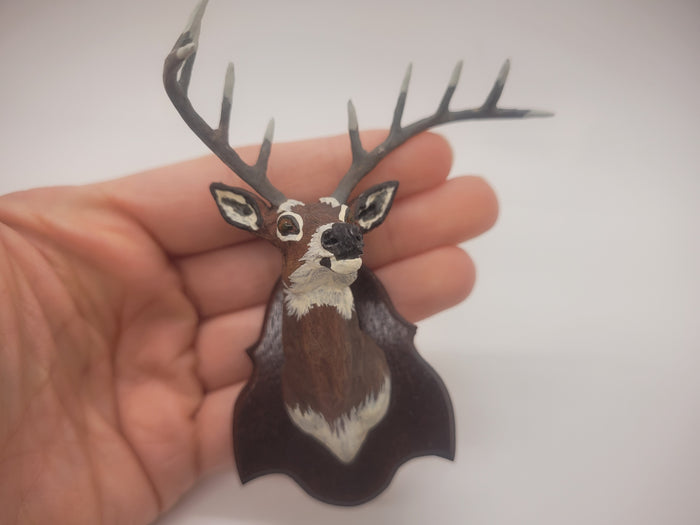 Handmade Buck on Plaque