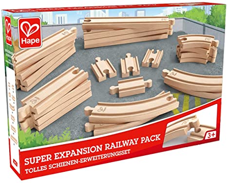 Hape Super Expansion Railway Pack 24 Pce