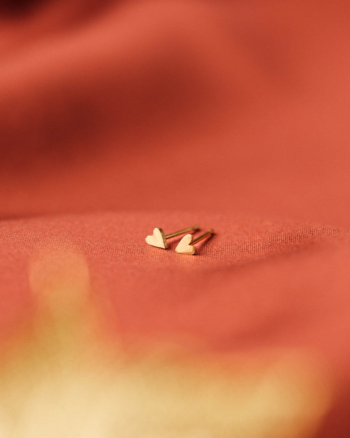 Heart Studs