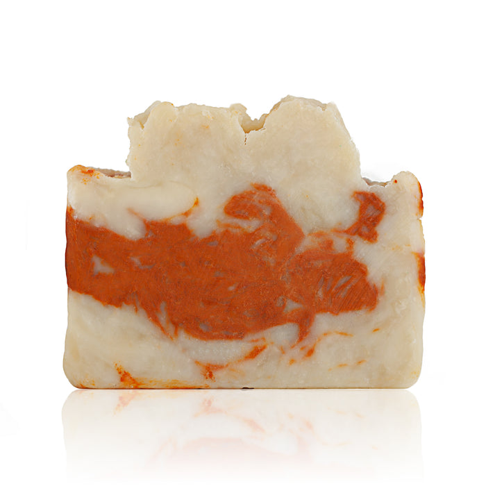 What is a natural soap line without a patchouli soap? A timeless favourite, patchouli's sweet musky scent is known for its grounding and balancing properties. Handmade, natural, vegan, olive oil soap. Made on Vancouver Island in BC, Canada.