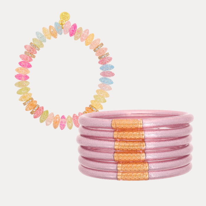 a bracelet and a necklace