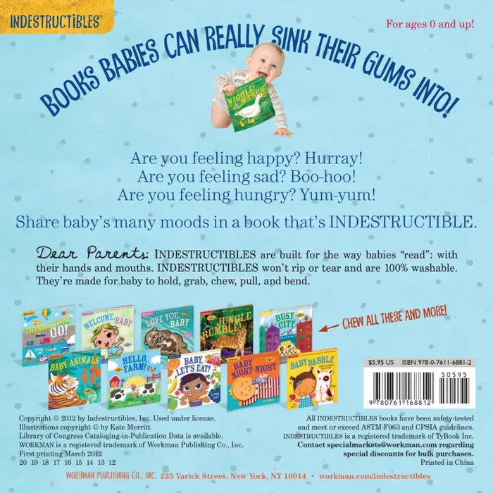 Indestructibles Books - Baby Faces