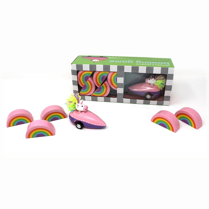 Jack Rabbit Creations Unicorn & Rainbow Bowling Game