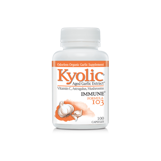 Kyolic Aged Garlic Extract Immune Formula 103 100 Capsules