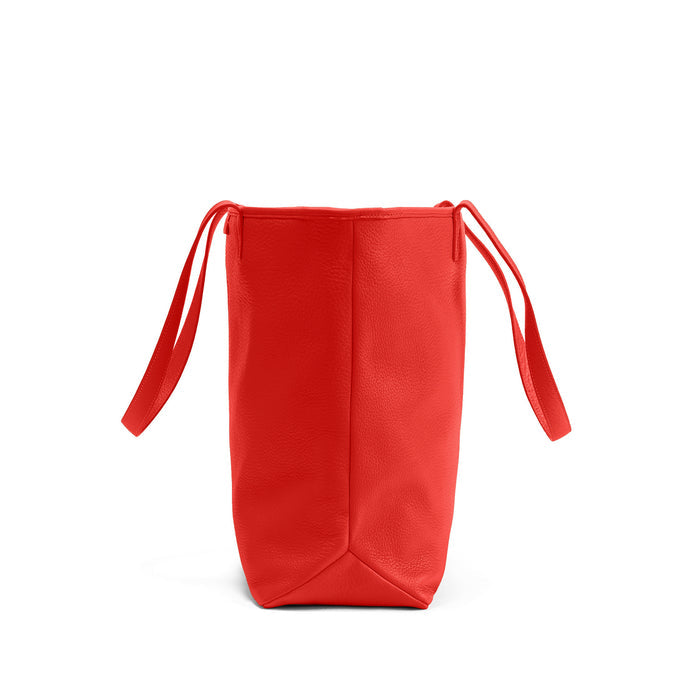 Large Zippered Downtown Tote Buoy Red