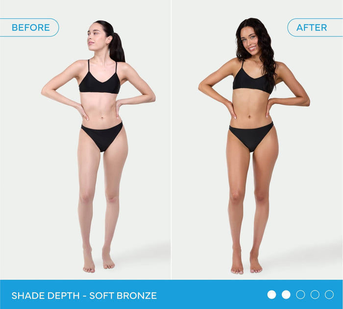 Light-Medium Self Tanning Routine Bundle