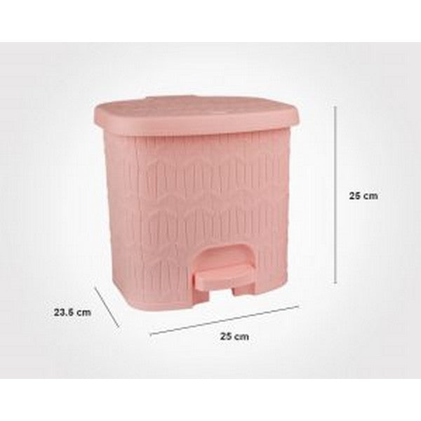 Limon Bamboo Dustbin With Pedal 6 Litter Product Code :2065