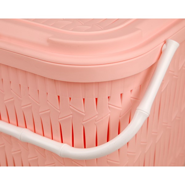Limon Bamboo PIcnic Basket With Handle Product Code:1548
