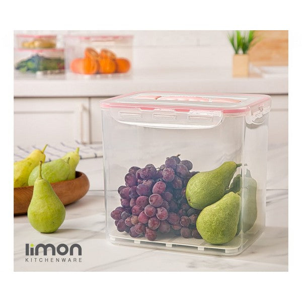 Limon Four Lock Container With Handle 10.5LTR Product Code:10435