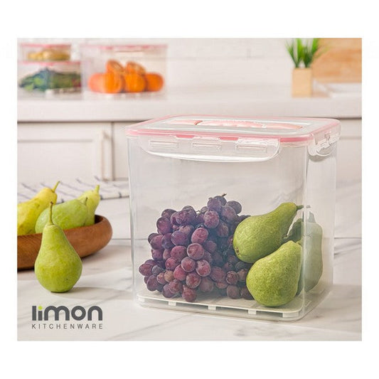 Limon Four Lock Container With Handle 10.5LTR Product Code:10435
