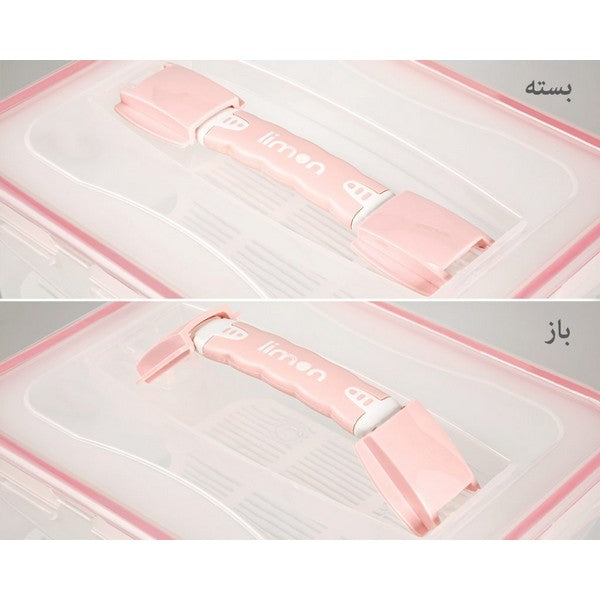 Limon Four Lock Container With Handle 10.5LTR Product Code:10435