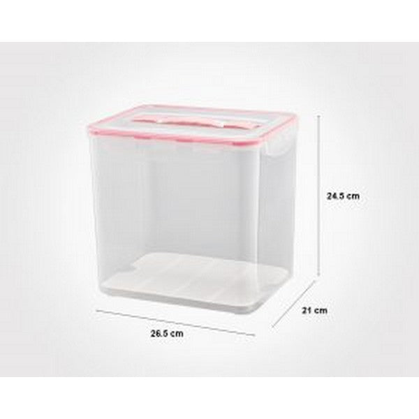 Limon Four Lock Container With Handle 10.5LTR Product Code:10435