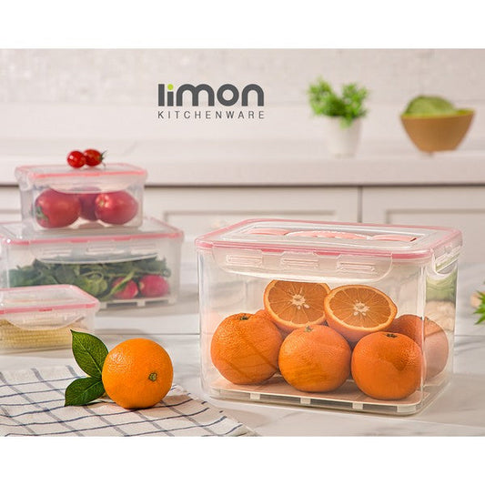 Limon Four Lock Container With Handle 7.5 LTR Product Code:10235