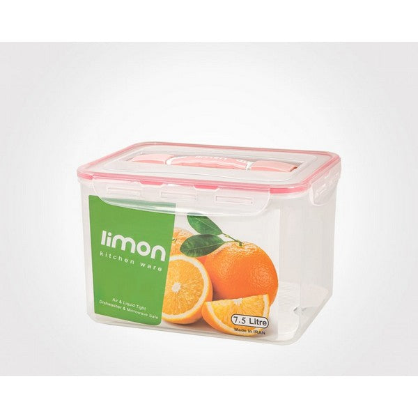 Limon Four Lock Container With Handle 7.5 LTR Product Code:10235