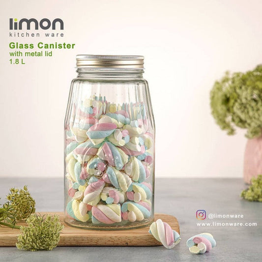 LIMON GLAS JAR 1.8LTR 2038
