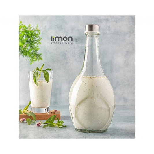 Limon Glass Bottle With Steel Lid 1.1 LTR Product Code:96200
