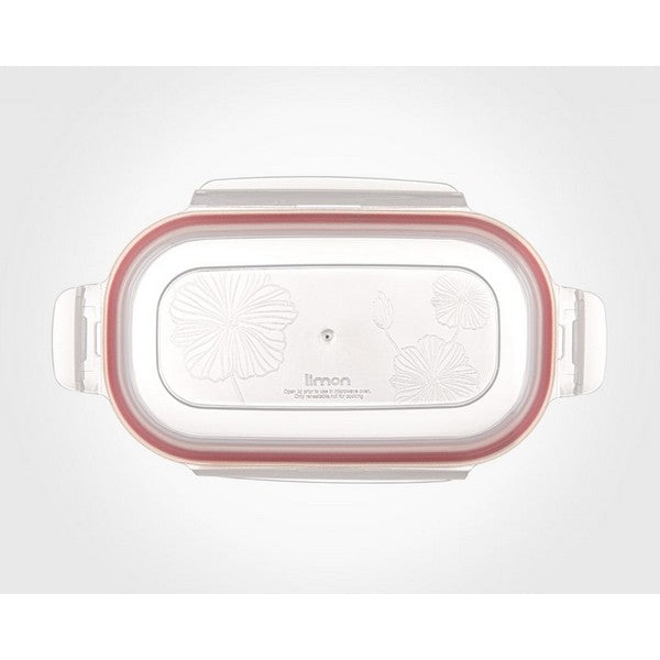 Limon Oval Glass Container 500ML Product Code: 2005